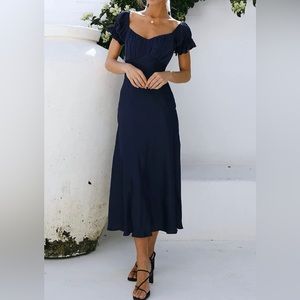 Navy women’s Holiday Dress Large